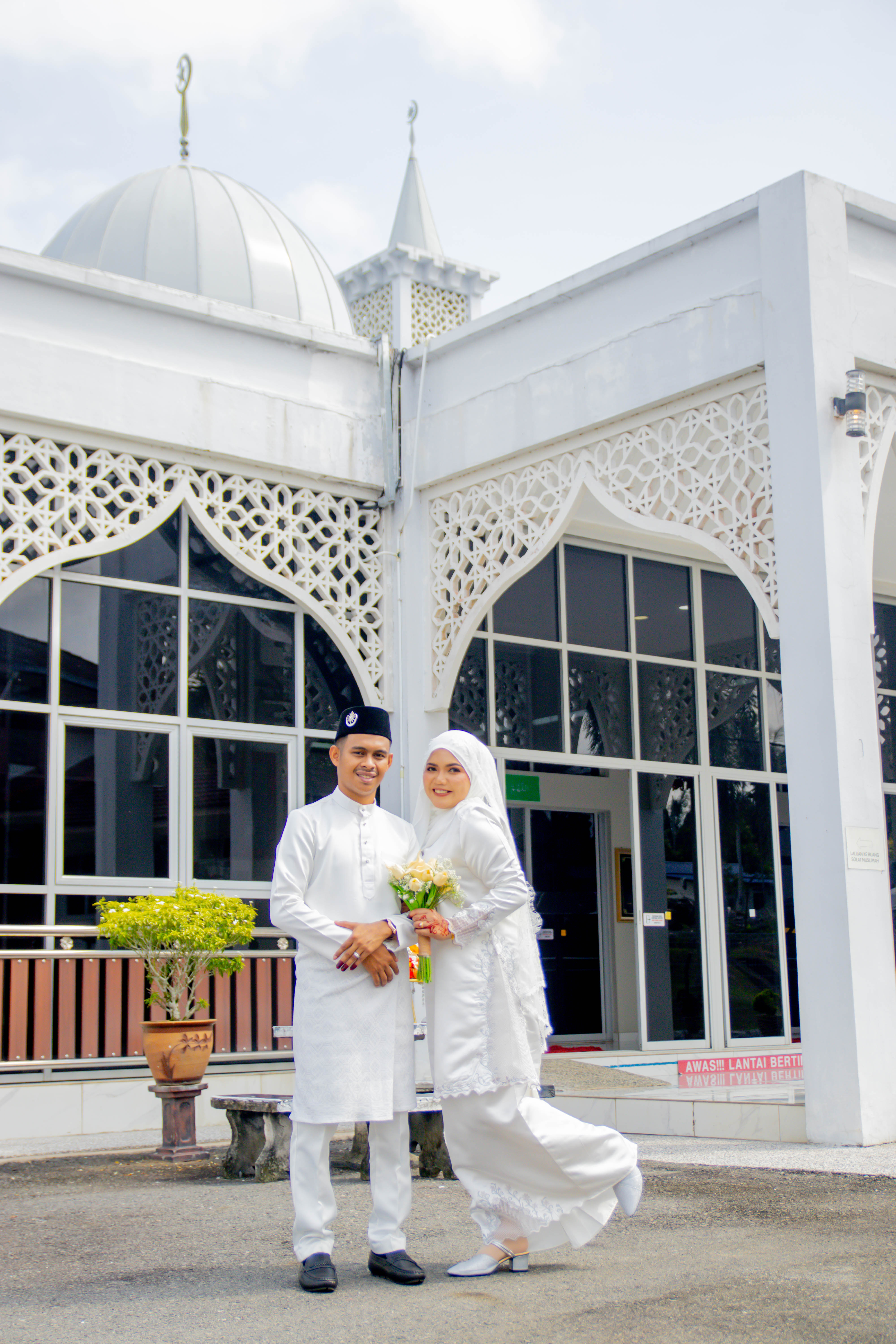 AERY & ALIYA - NIKAH, SANDING & OUTDOOR